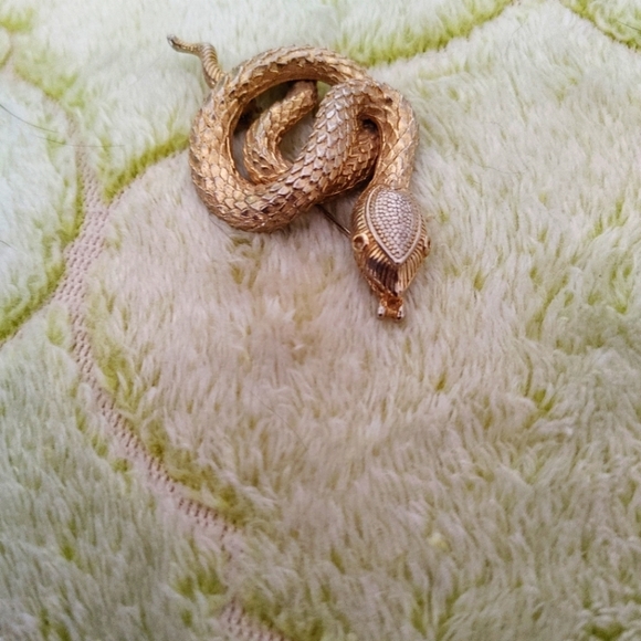 Fashion Jewelry Jewelry - Vintage snake brooch